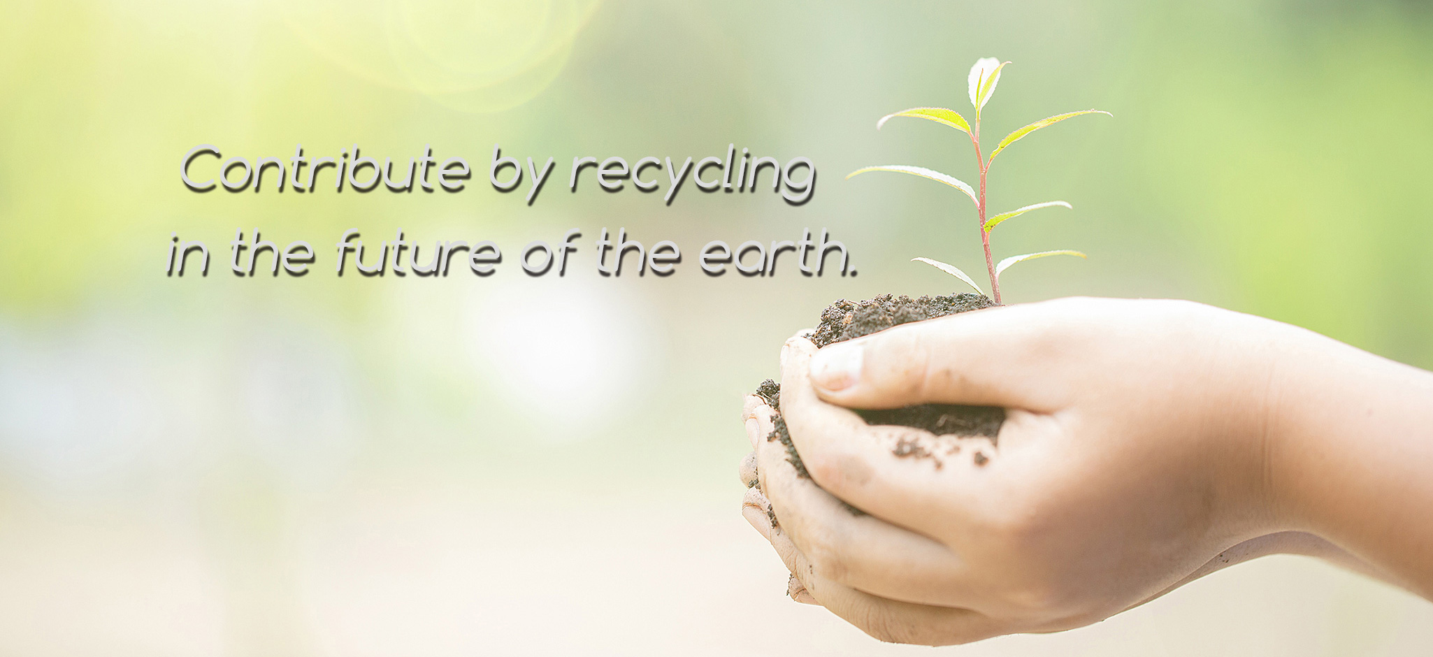 隆盛貿易はリサイクルで地球の未来に貢献します
